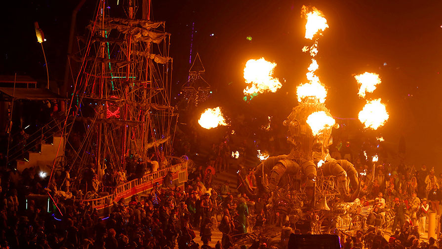 Фестиваль Burning Man в США