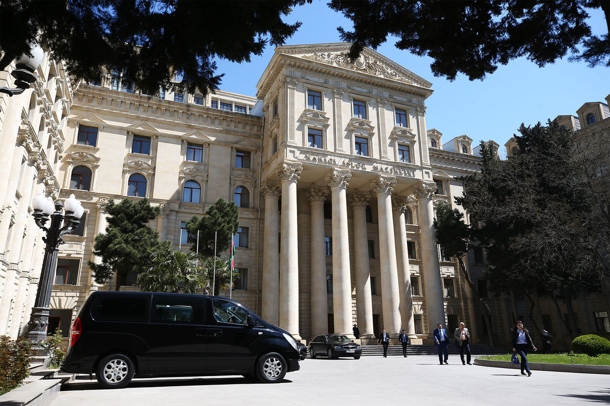 Здание Министерства иностранных дел Азербайджана