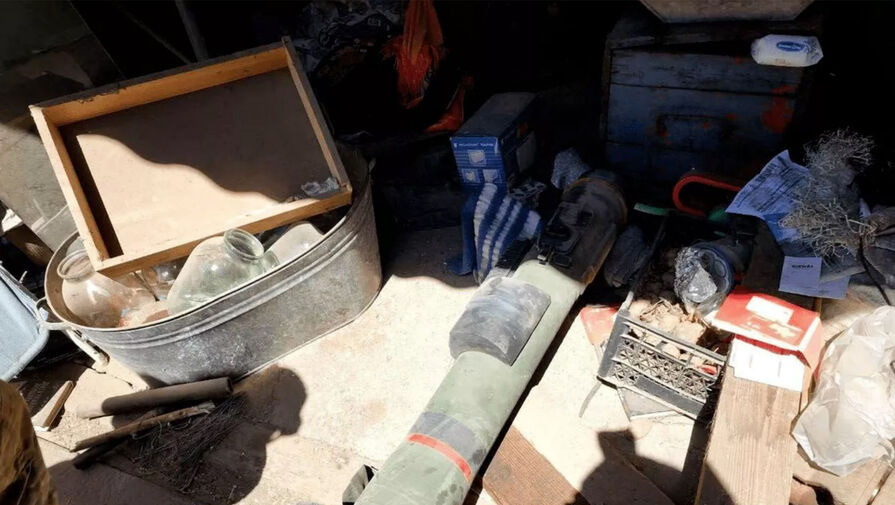 Российские военные нашли американский ПТРК Javelin в гараже у жителя поселка Лоскутовка