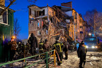 Обрушение в результате взрыва бытового газа подъезда жилого дома в городе Ефремов, Тульская область, 7 февраля, 2023 год