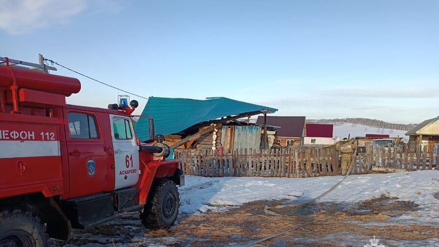 В Башкирии в результате взрыва газа в частном доме пострадали жильцы мужчина и женщина