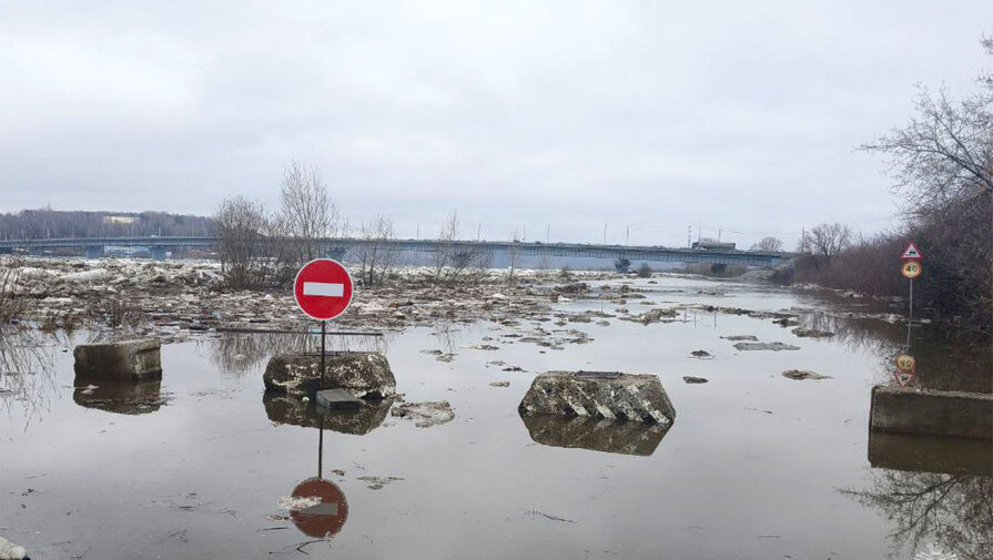 В Томске уровень воды в Томи понижается, в Оби - повышается