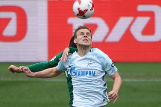 Александр Кокорин результативно провел последнюю игру сезона