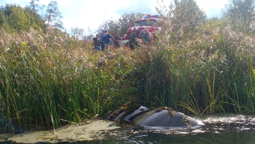 В Липецкой области в затонувшей машине нашли тело пропавшего неделю назад мужчины