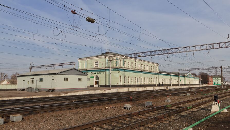 На вокзале в Рязанской области частично обрушилась конструкция подвесного потолка