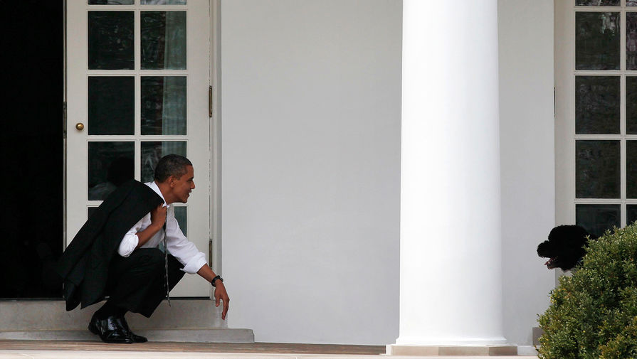 Барак Обама в&nbsp;Белом доме, 2012&nbsp;года