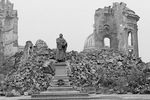 Руины церкви Богородицы в Дрездене, 1967 год