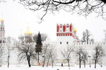 Новодевичий монастырь в Москве, 31 марта 2020 года