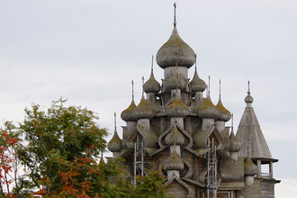 Церковь Преображения Господня на острове Кижи, 2010 год