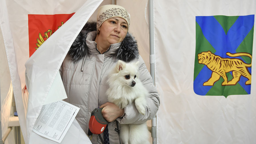 Голосование на&nbsp;выборах президента России во Владивостоке, 18 марта 2018 года