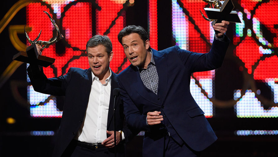 Мэтт Дэймон и Бен Аффлек получили награду десятилетия Guys Choice Awards 2016
