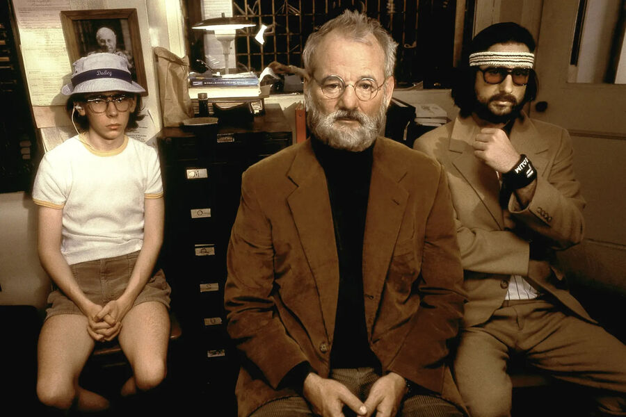 <b>“Семейка Тененбаум” (2001)</b>
<br><br>
Партнерами Мюррея по&nbsp;съемочной площадке стали Джин Хэкмен, Бен Стиллер, Оуэн Уилсон, Дэнни Гловер и другие звезды первой величины.
