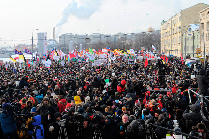 Власти Москвы согласовали шествие по Якиманке и митинг на Болотной