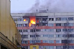 На месте взрыва в жилом доме в Санкт-Петербурге, 13 марта 2018 года