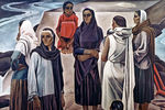 Репродукция картины Таира Салахова «Женщина Апшерона» (1967)