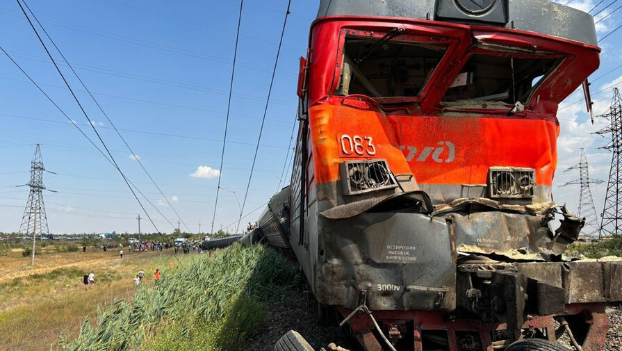 Стало известно, сколько пассажиров находились в поезде во время ДТП в Волгоградской области