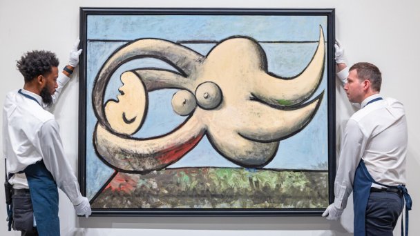 Картина Пикассо Лежащая обнаженная продана за $67,5 млн на аукционе Sothebys