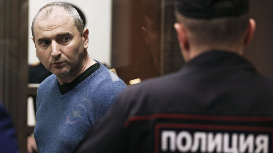 Владимир Аникеев во время оглашения приговора в Московском городском суде, 6 июля 2017 года