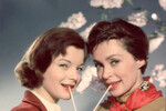 Роми Шнайдер и Лилли Палмер, 1958 год