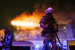 Пожар в концертном зале «Крокус Сити Холл», где произошел теракт, 22 марта 2024 года