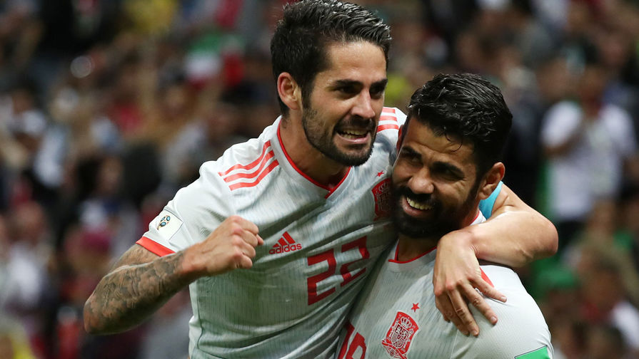 Матч группового этапа чемпионата мира по футболу между сборными Ирана и Испании