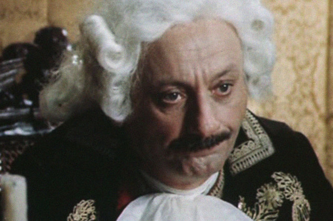 Семен Фарада в фильме «Гардемарины, вперед!» (1987)