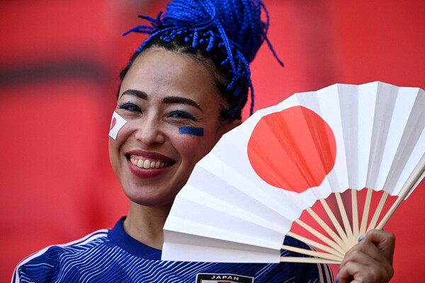 Болельщица сборной Японии на&nbsp;ЧМ-2022 в&nbsp;Катаре
