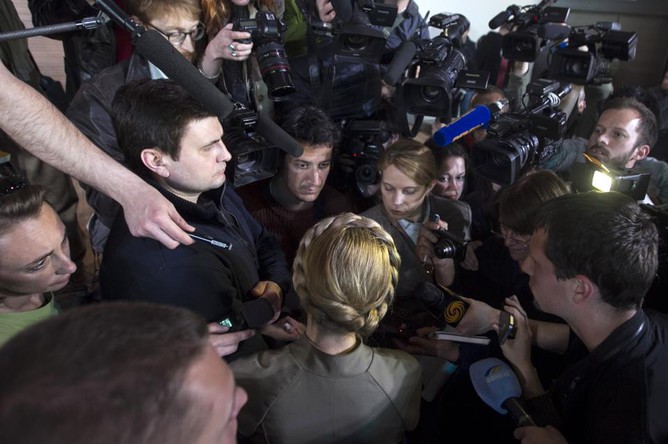 Юлия Тимошенко в Донецке
