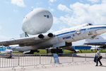 Первый день работы авиасалона МАКС-2017 в подмосковном Жуковском, 18 июля 2017 года. Тяжелый транспортный самолет ВМ-Т «Атлант»