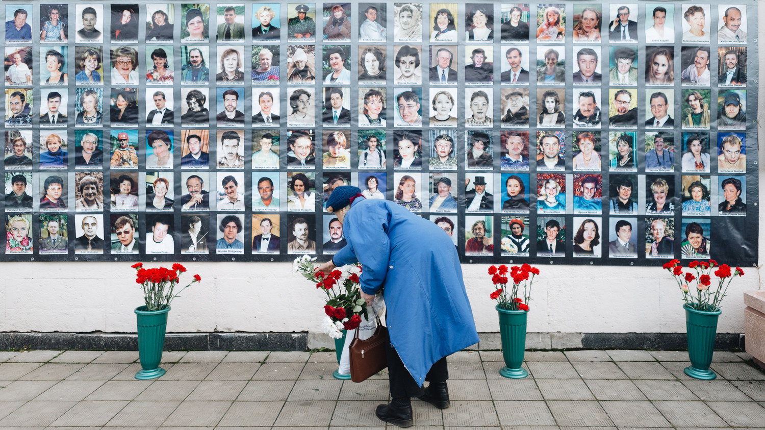 Памятные мероприятия около Театрального центра на Дубровке, 26 октября 2017 года