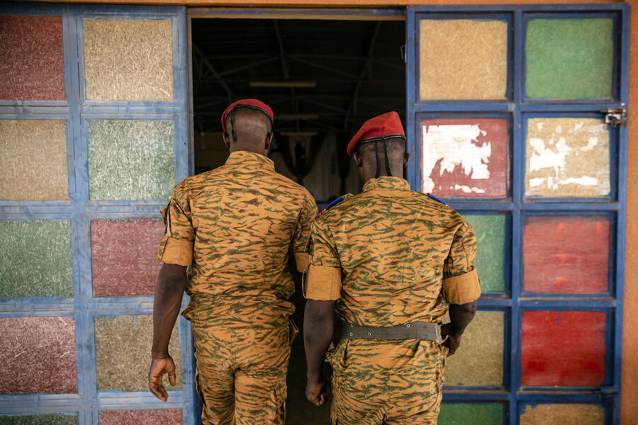 Солдаты в Буркина-Фасо, 2021 год