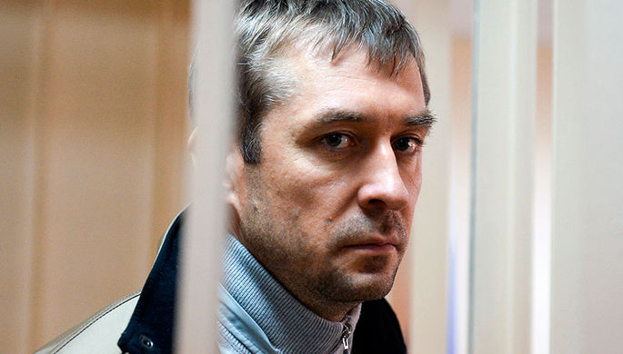 Полковник Дмитрий Захарченко в Пресненском суде города Москвы, 10 сентября 2016 года