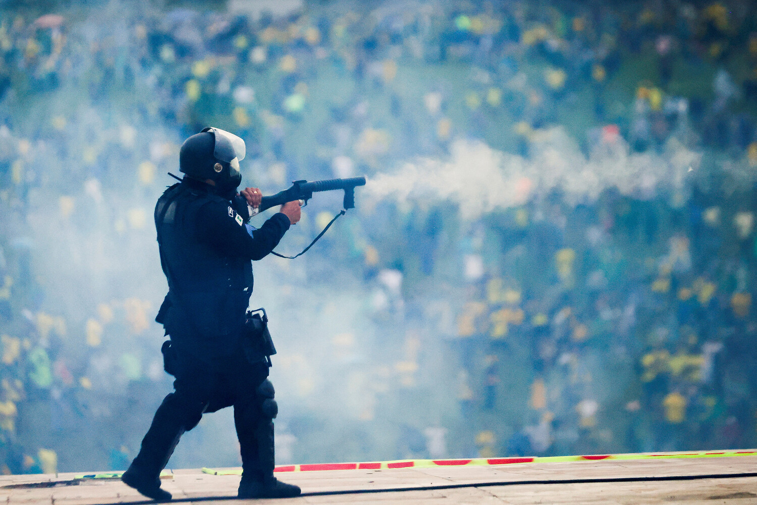 Ситуация в&nbsp;столице Бразилии в&nbsp;связи с&nbsp;массовыми протестами сторонников экс-президента Жаира Болсонару, 8&nbsp;января 2023&nbsp;года