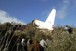 На месте крушения самолета С-130 «Геркулес» на востоке Алжира