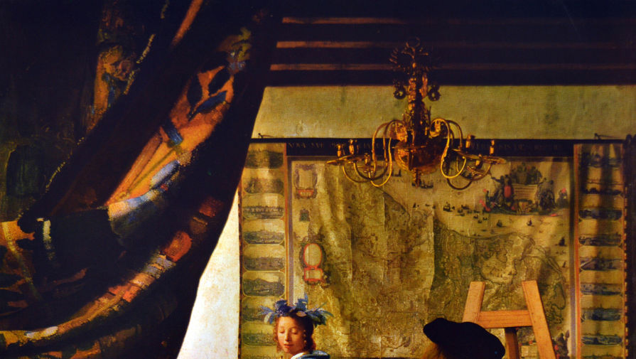 Ян Вермеер. Мастерская художника. 1666—1667