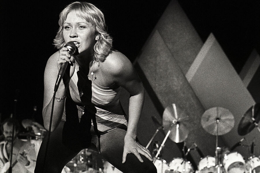 Агнета Фальтског и группа ABBA на&nbsp;концерте в&nbsp;Роттердаме, 1979&nbsp;год