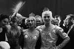 Справа налево: Рудольф Нуреев, Алисия Маркова, Сергей Головин, Нина Вырубова в постановке «Спящая красавица». Париж, 23 июня 1961 год