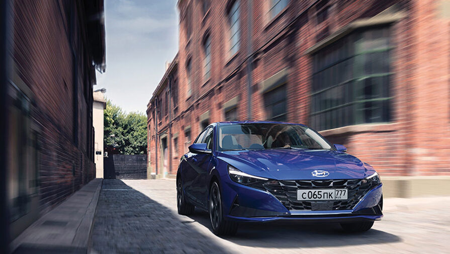 В России начали продавать седаны Hyundai Elantra 2023 года выпуска