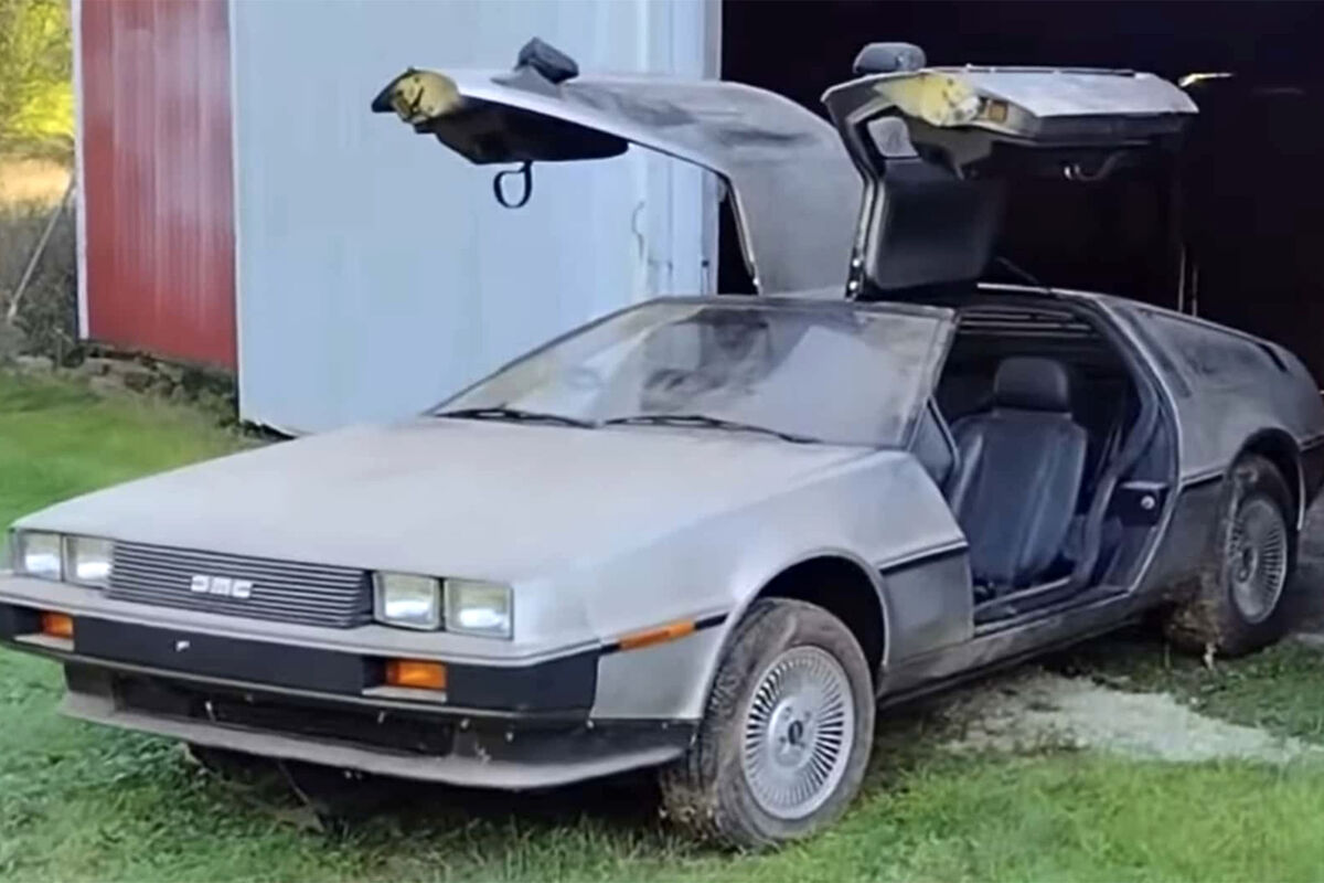 Автомобиль DeLorean из трилогии «Назад в будущее» найден в старом сарае -  Газета.Ru | Новости