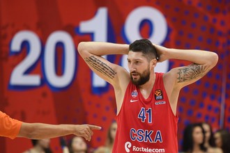 Игрок баскетбольного ЦСКА Никита Курбанов