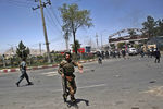 На месте взрыва у аэропорта Кабула