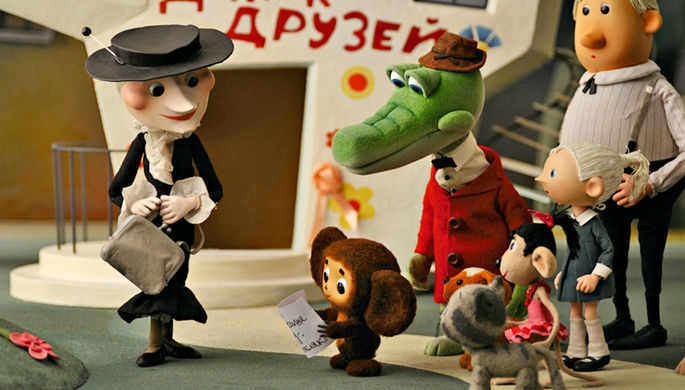 Кадр из мультфильма «Чебурашка» (2009)
