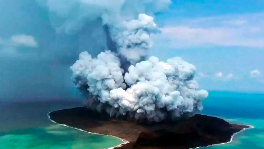 Ученые обнаружили поедающих серу микробов на месте извержения вулкана Тонга