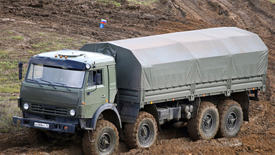 На Армии-2022 показали КамАЗ с бронированной кабиной