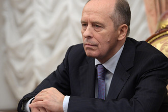 Директор Федеральной службы безопасности (ФСБ) РФ Александр Бортников на совещании в Кремле в связи с убийством российского посла в Турции Андрея Карлова