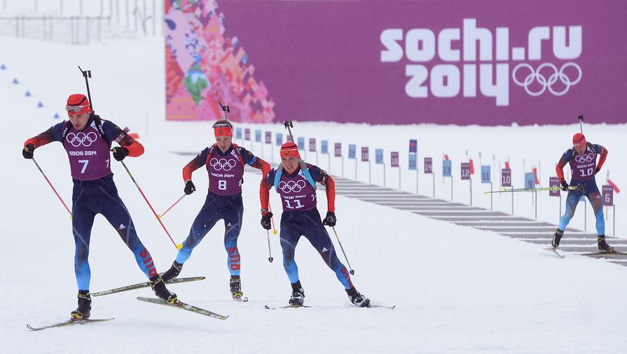 Биатлонисты Антон Шипулин и Александр Логинов последний раз выступали вместе за сборную России на Олимпийских играх в Сочи