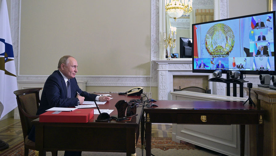 Путин призвал ЕАЭС к объединению на фоне санкций