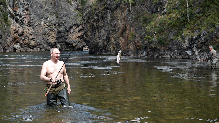 Путин На Рыбалке Фото Хорошем Качестве