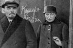 Владимир Ильич Ленин и Надежда Константиновна Крупская, 1919 год 