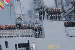 Сторожевой корабль «Адмирал Эссен» на параде кораблей по случаю Дня Военно-Морского Флота России